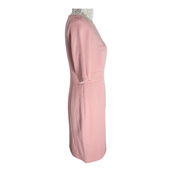 NWT Harper Rose knit sheath dress fitted pink size 10 - Picture 4 of 9